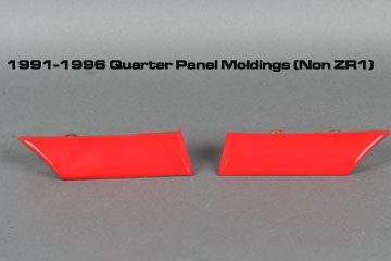 1991-1996 quarter molding